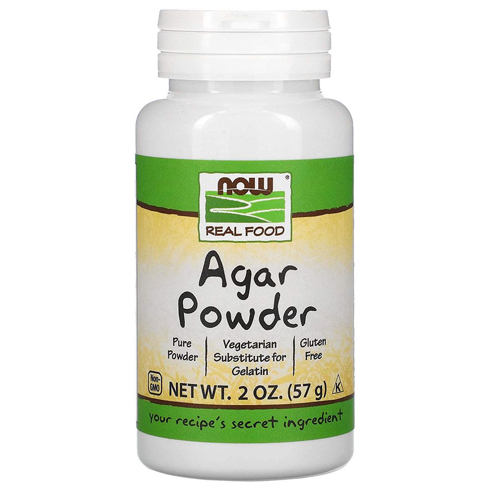 Now Foods - Agar Powder 2 Oz 57g