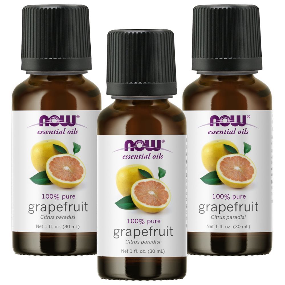 Now Solutions, Grapefruit Oil 100% Pure 1 Fl. Oz Pack of 3