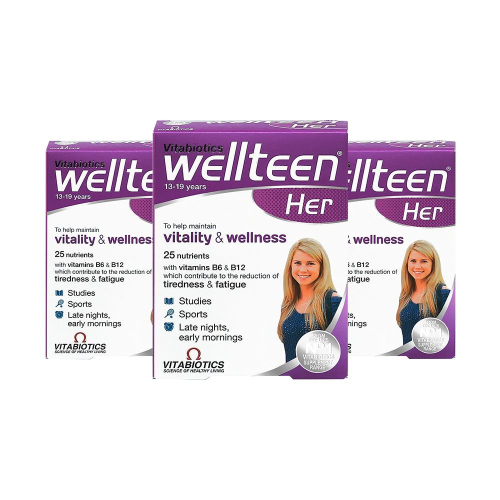 Vitabiotics - Wellteen Her 30 Tablets Pack of 3