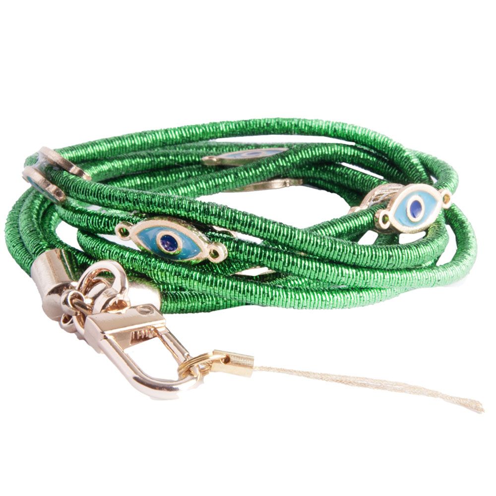 Natelzee - Crossbody Phone Strap - Metallic Green