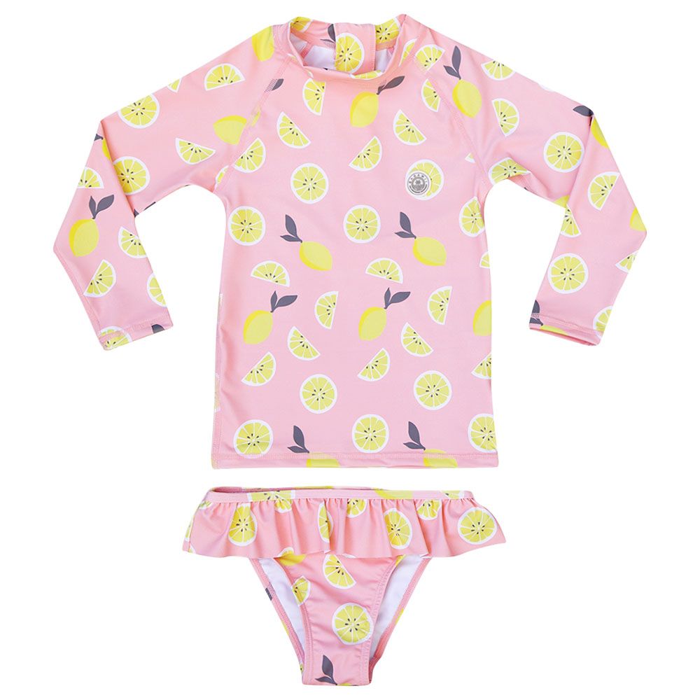 Badawii Beachwear - Girl 2pc-Set - Pink Lemonade