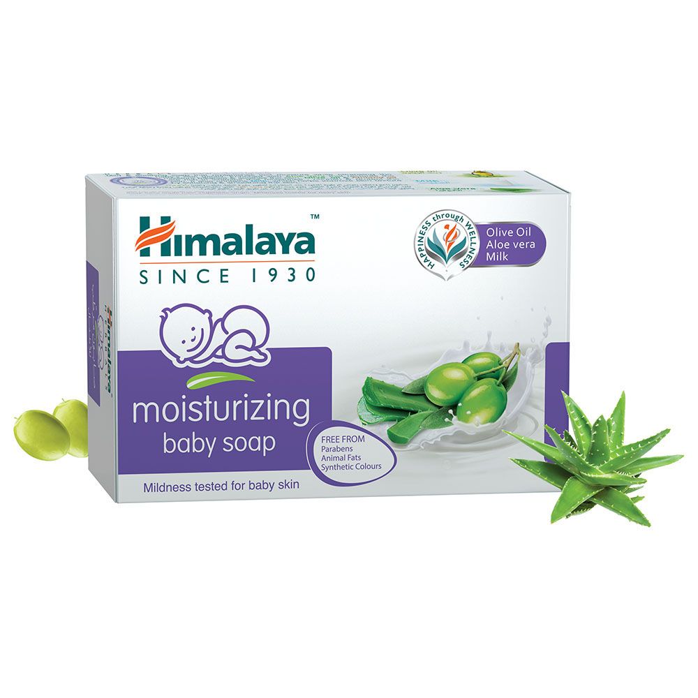 Himalaya - Moisturising Baby Soap With Aloe Vera