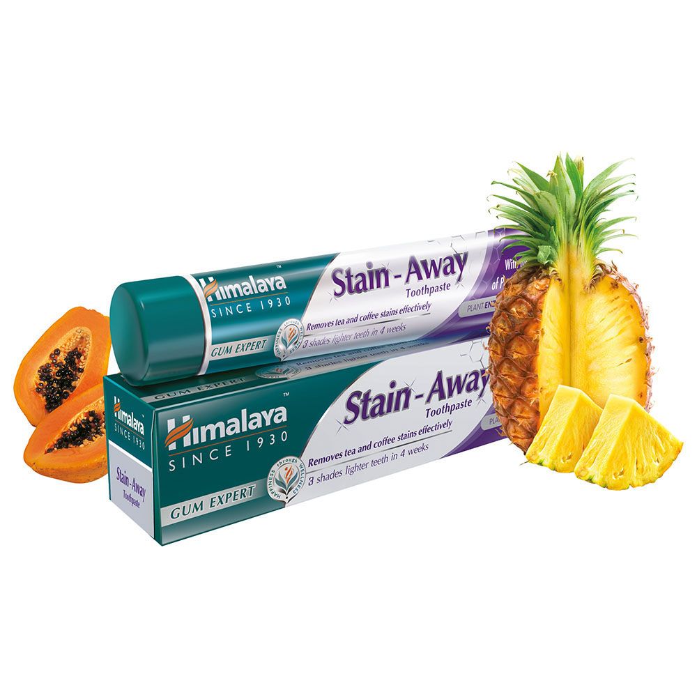 Himalaya - Stain Away Herbal Toothpaste 100ml