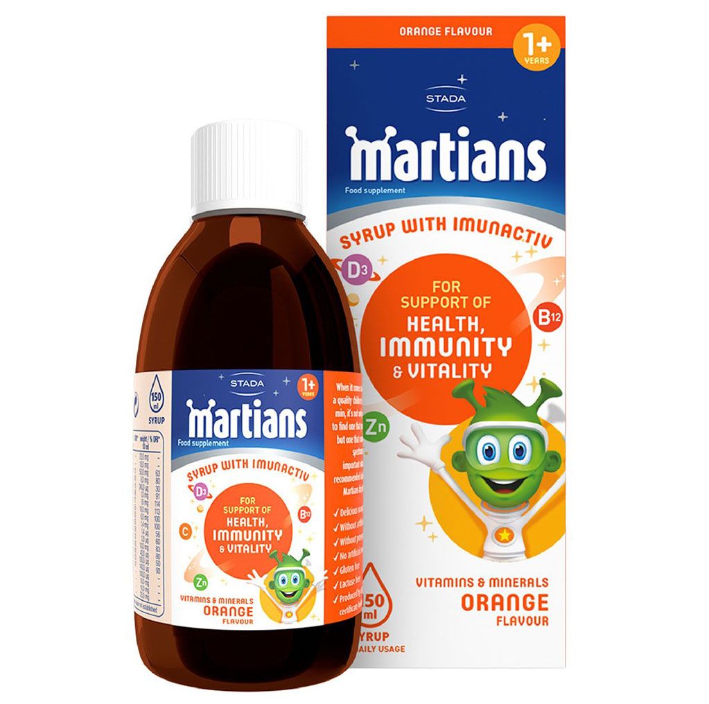 Martians - Imunactiv Syrup 150Ml