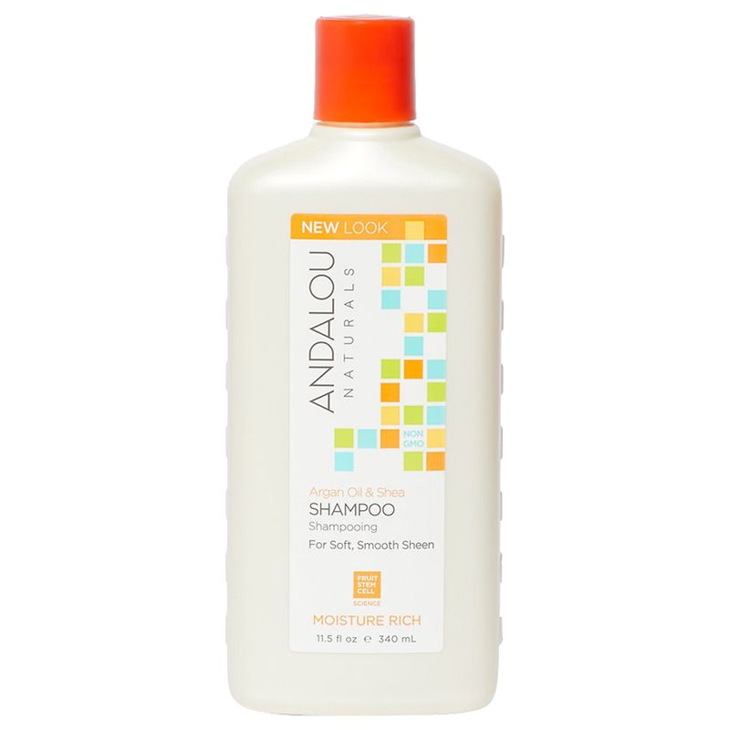 Andalou - Argan Oil + Shea Moisture Shampoo 340ml