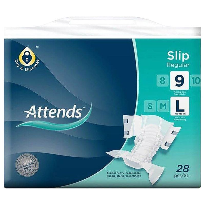 Attends - Slip Active 9 Large Pack of 28