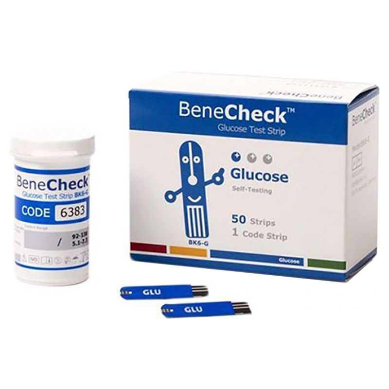 Benecheck - Plus Blood Glucose Test Strip 50's/Box