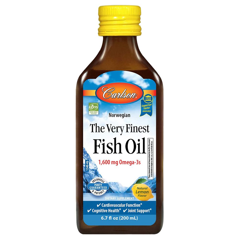 Carlson - Fish Oil Lemon 200ml