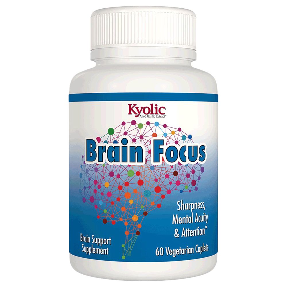 Kyolic Brain Focus 60 Veggie Caplets