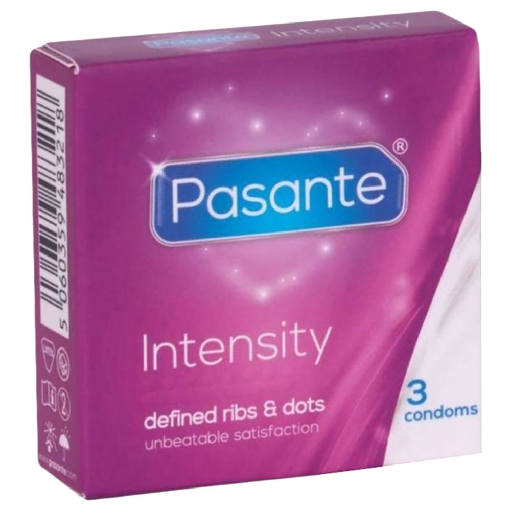 Pasante - Intensity Condoms 3pcs