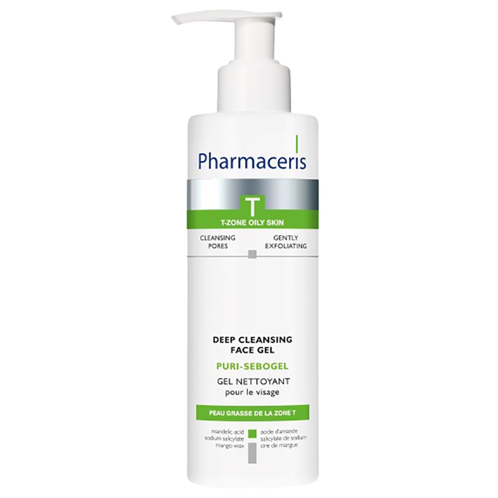 Pharmaceris - Puri-Sebogel Antibacterial Gel Wash T 190ml