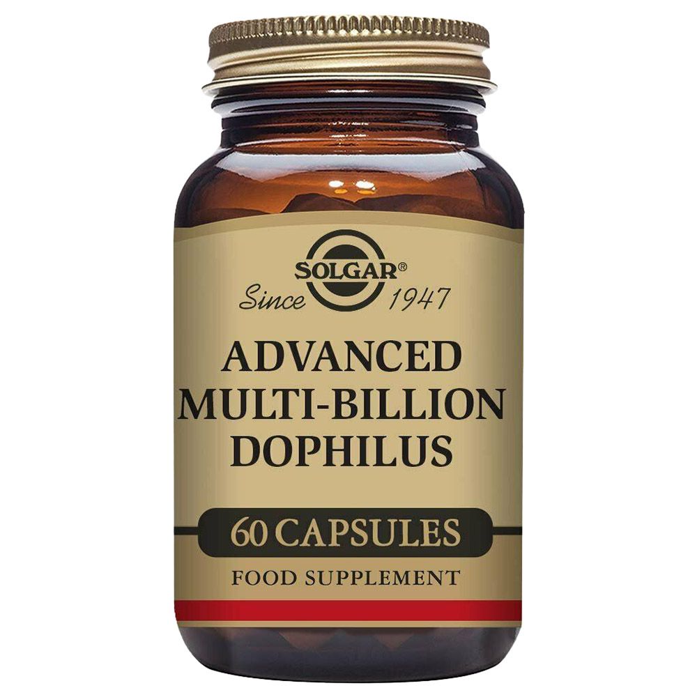 Solgar Advanced Multi-Billion Dophilus 60 Vegetable Capsules