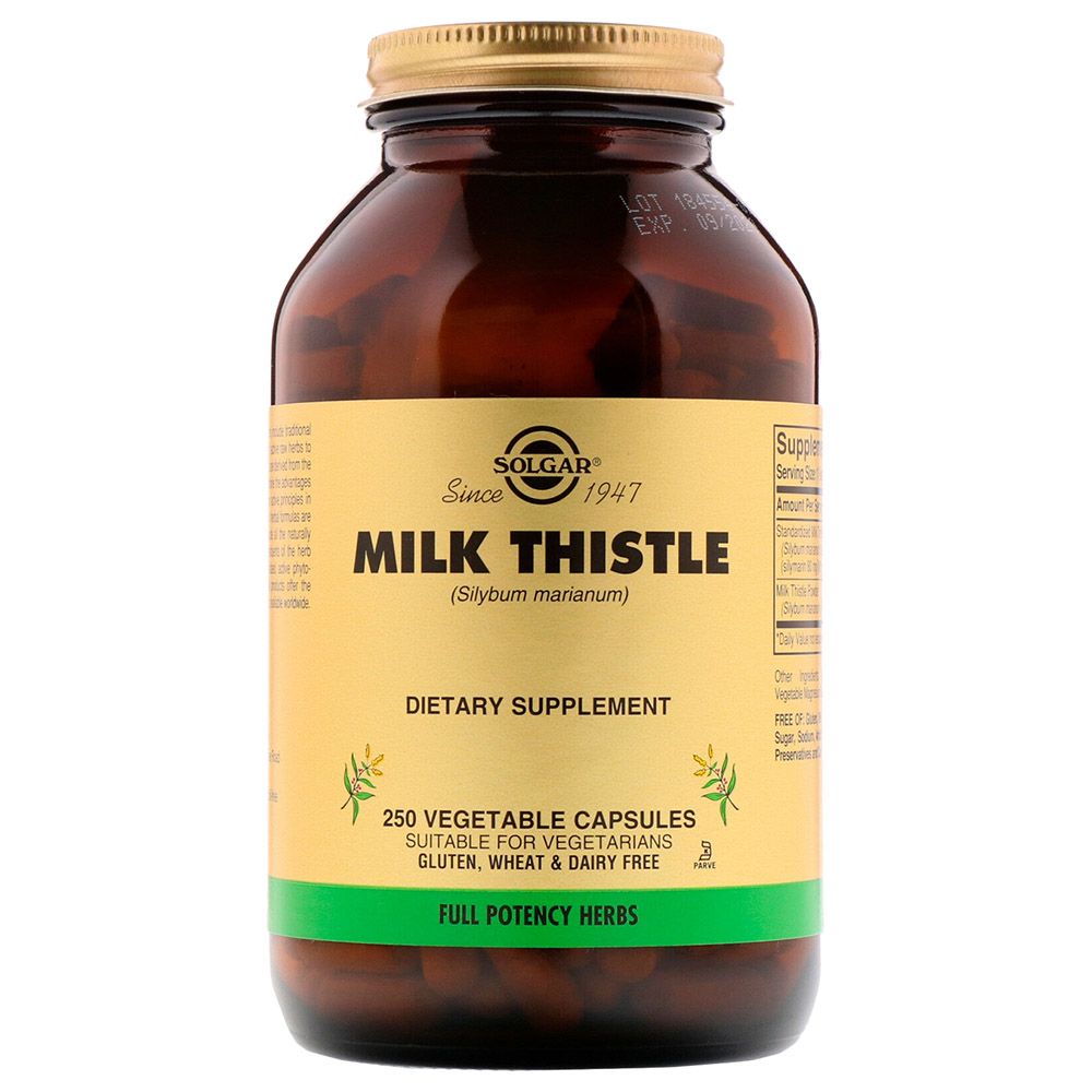 Solgar - FP Milk Thistle 250 Vegetable Capsules