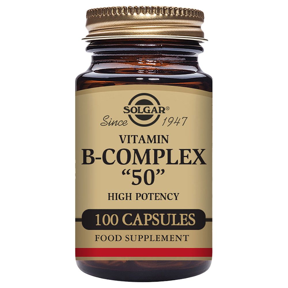 Solgar - B-Complex "50" Vegetable Capsules 100'S