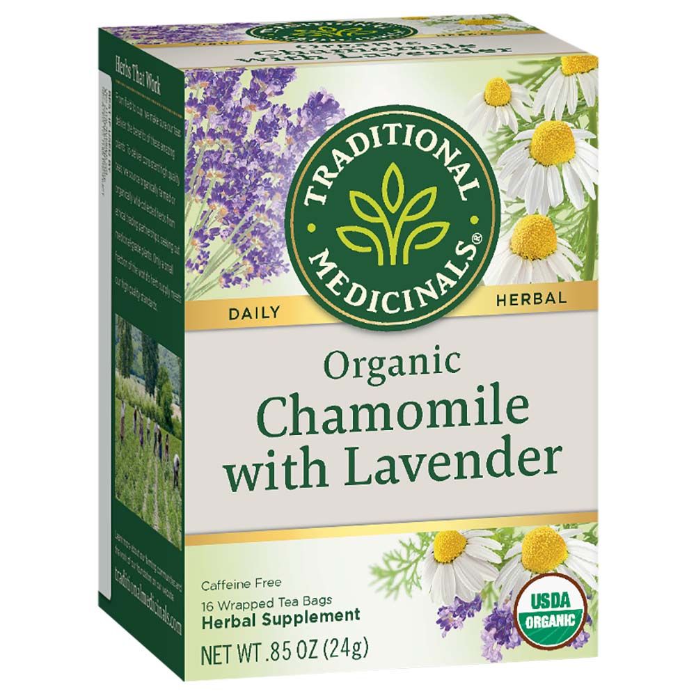 Traditional Medicinals - Chamomile With Lavender 16 Teabags