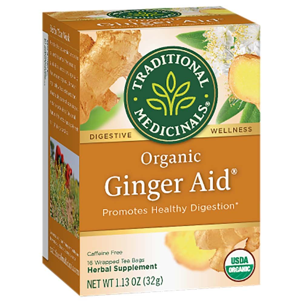 Traditional Medicinals - Ginger Aid 16 Teabags