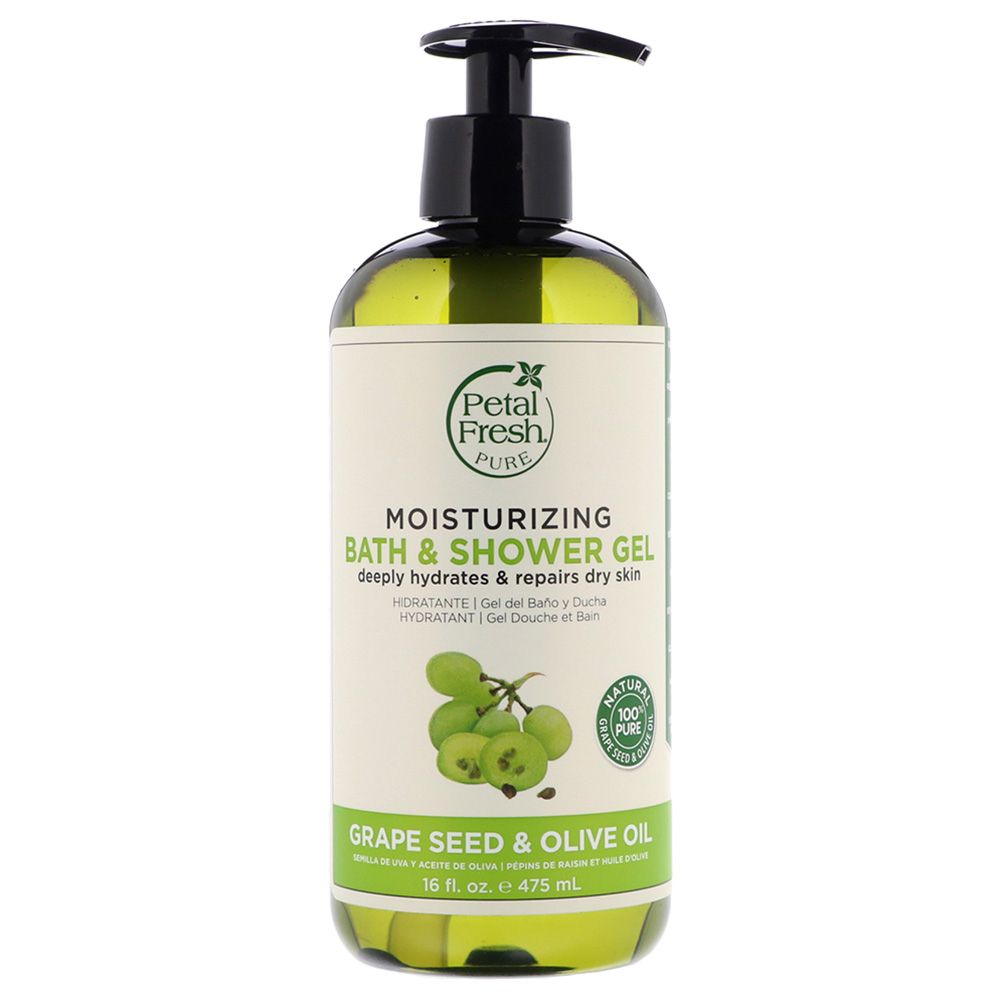 Petal Fresh - Bath & Shower Gel Grape Seed & Olive Oil 475ml