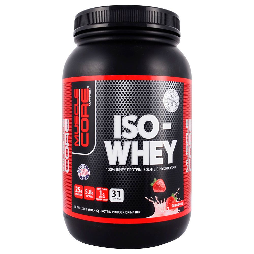 Muscle Core Nutrition Iso-Whey 2Lb Strawberry