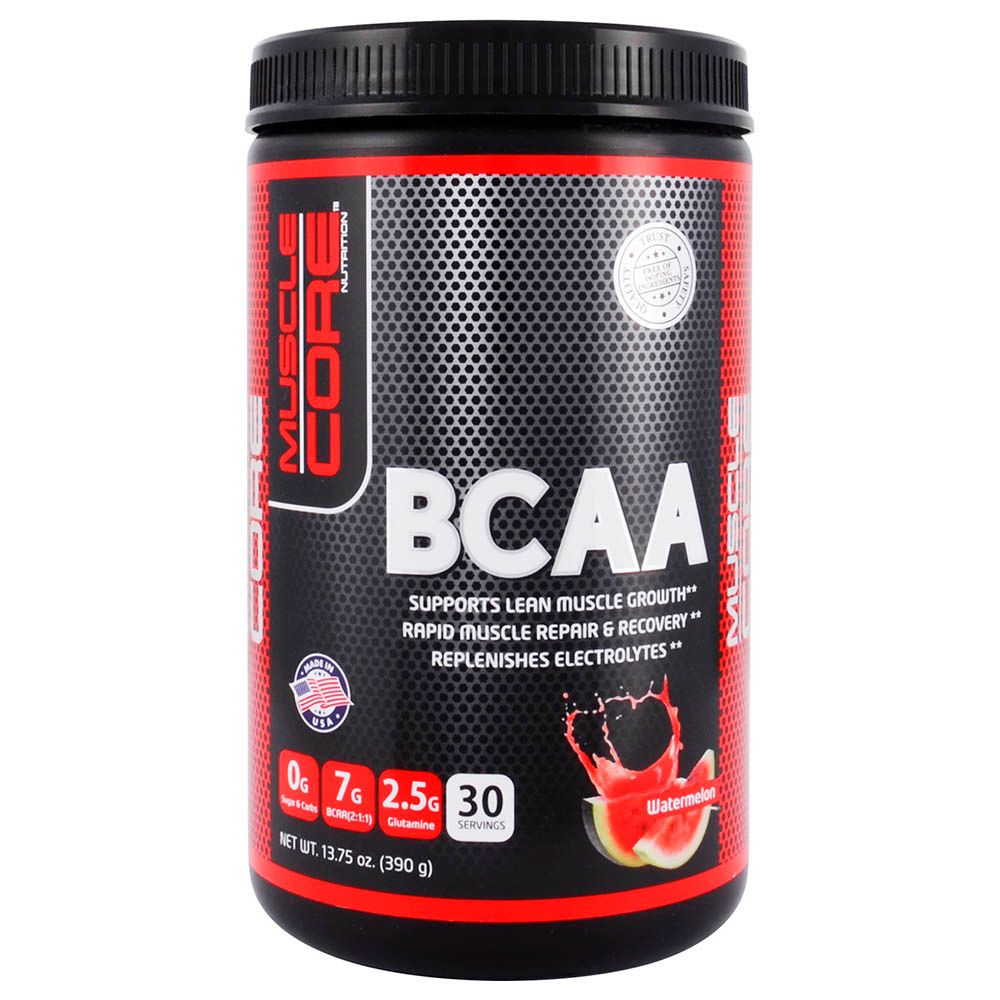 Muscle Core Nutrition BCAA 30 Servings Watermelon