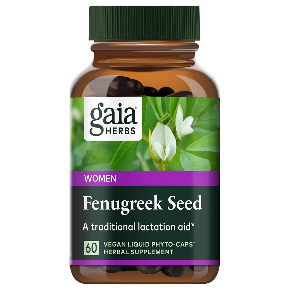 Gaia Herbs - Fenugreek Seed 60 Capsules