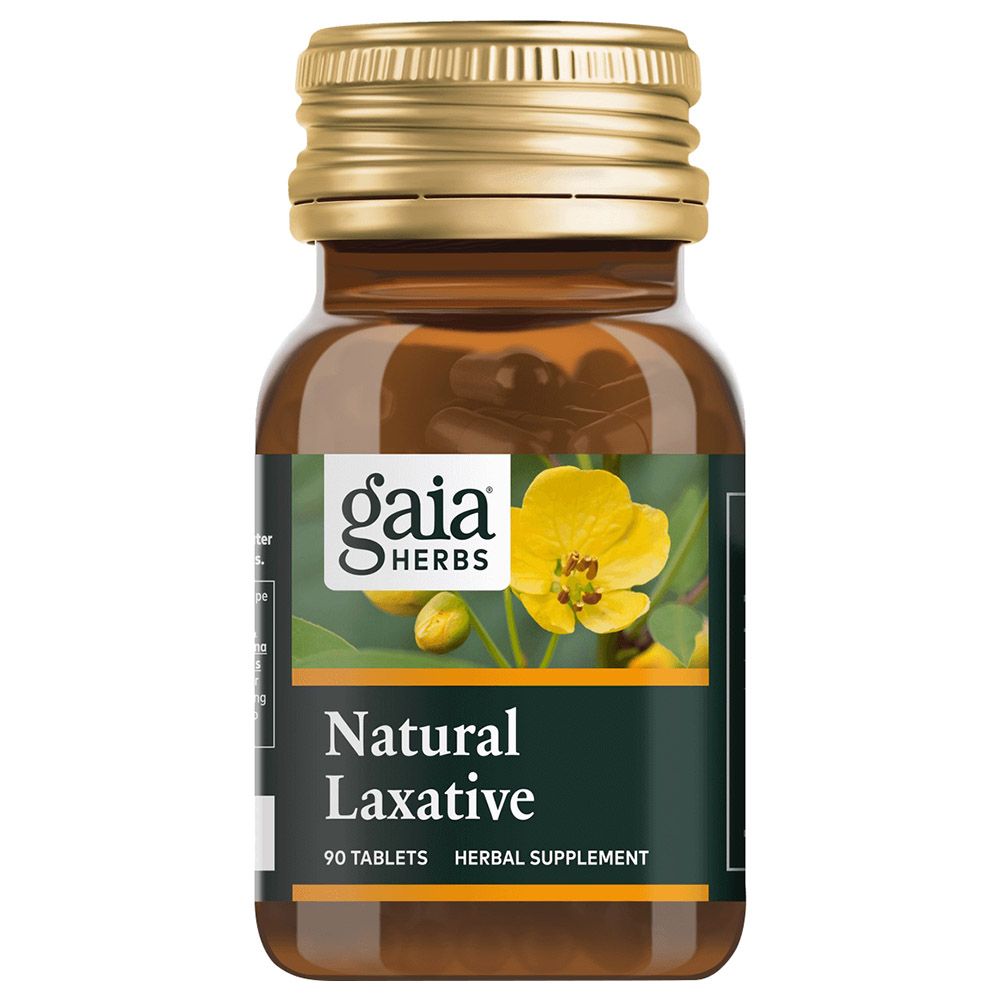 Gaia Herbs - Natural Laxative 90 Tablets