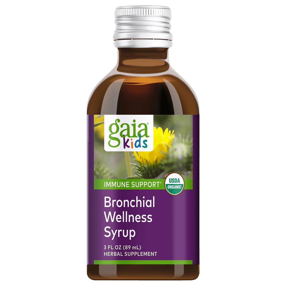 Gaia Herbs Kids - Bronchial Wellness Syrup 89 ml