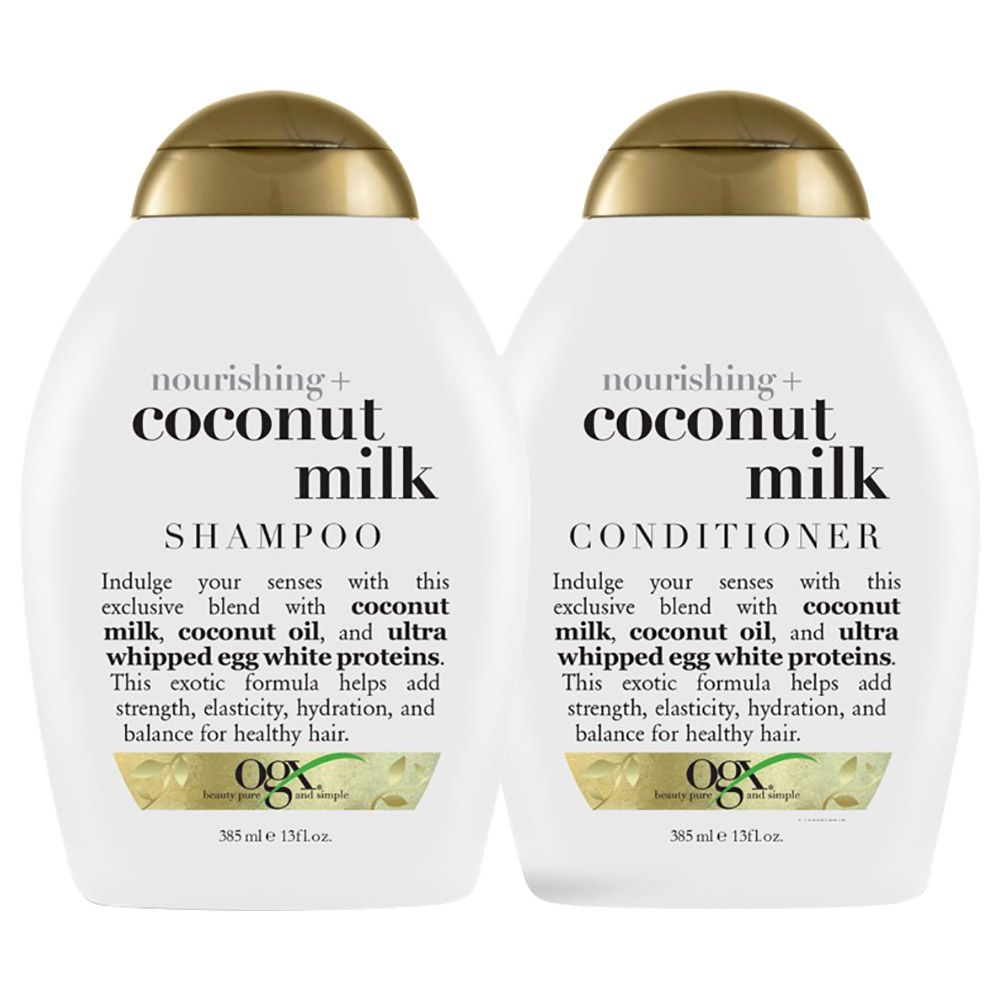 OGX Coconut Milk Shampoo + Conditioner Special Offer