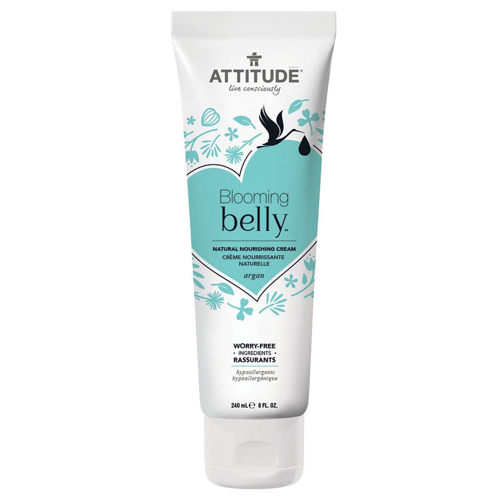 Attitude - Blooming Belly Natural Nourish Cream Argan