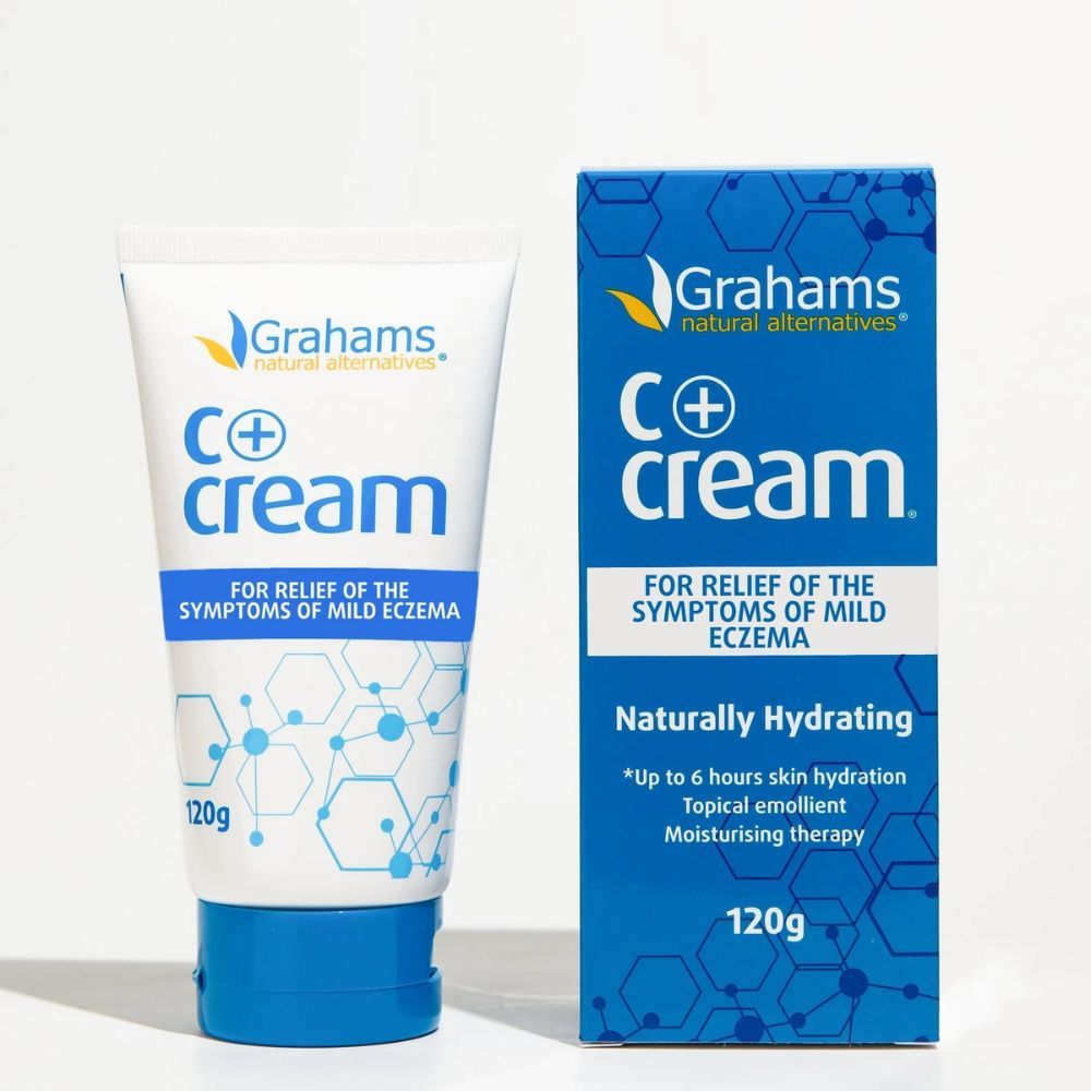 Grahams Natural - C+ Cream Eczema Dermatitis Relief 120g