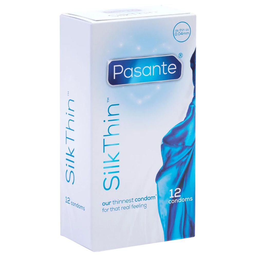 Pasante - Silk Thin Condoms 12pcs