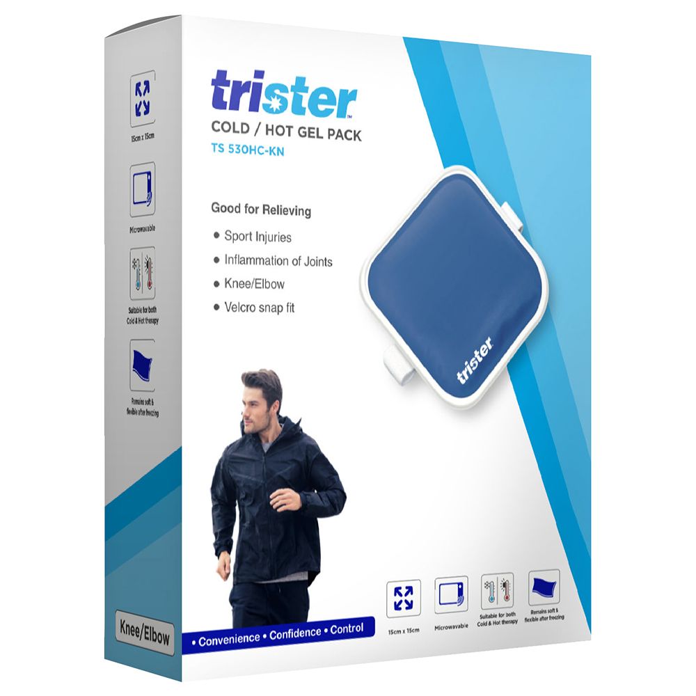 Trister - Soft Cold / Hot Gel Pack Knee Wrap