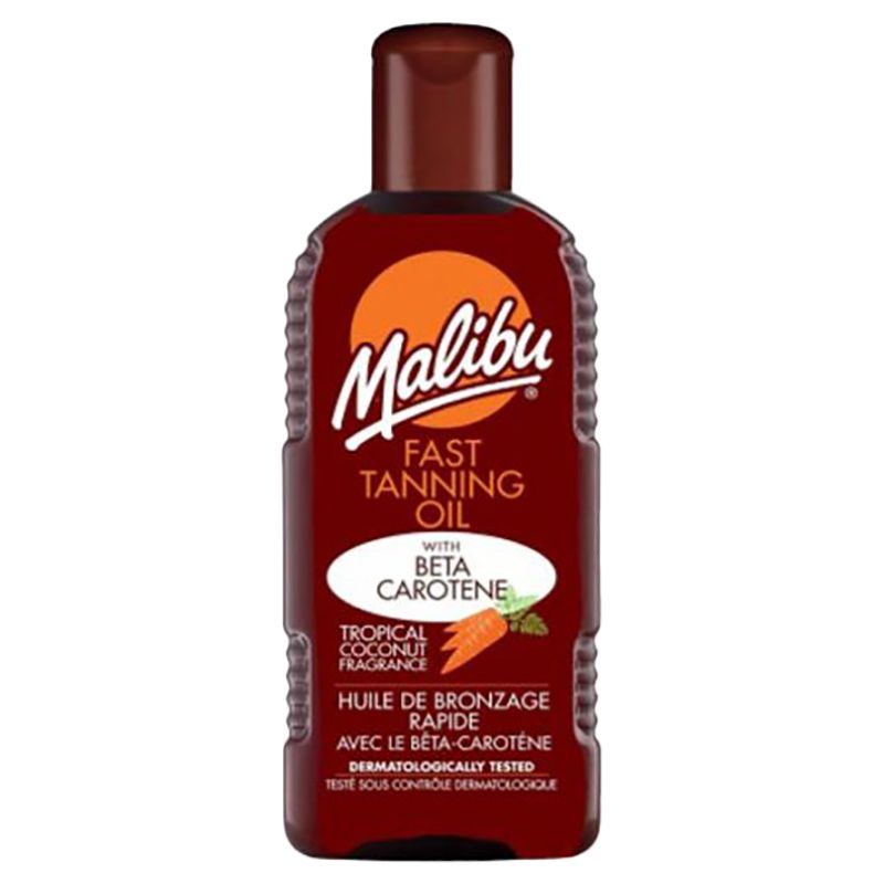 Malibu - Fast Tanning Oil With Carotene 200ml