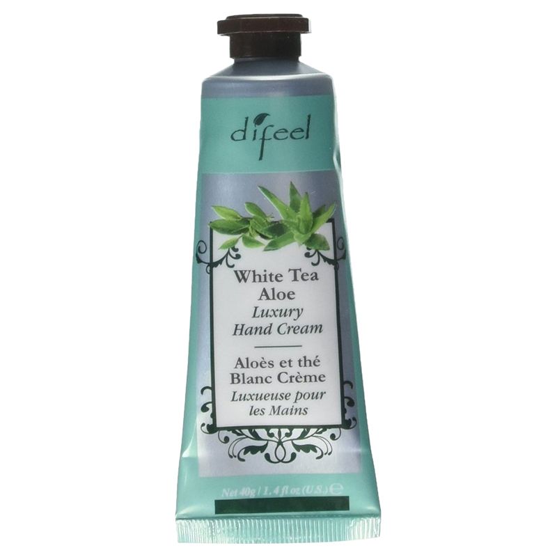 Difeel Luxury Moisturizing Hand Cream - White Tea & Aloe 40g