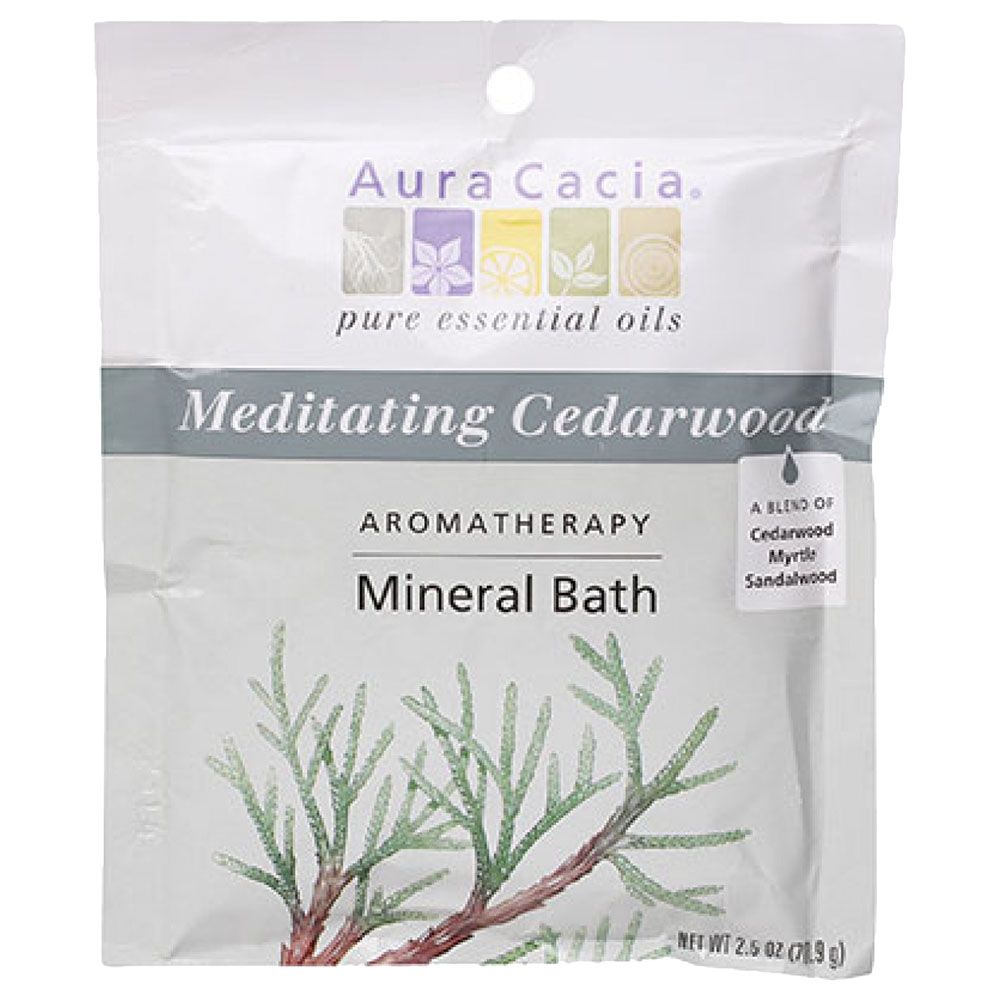 Aura Cacia - Cedarwood Mineral Bath 70.9g