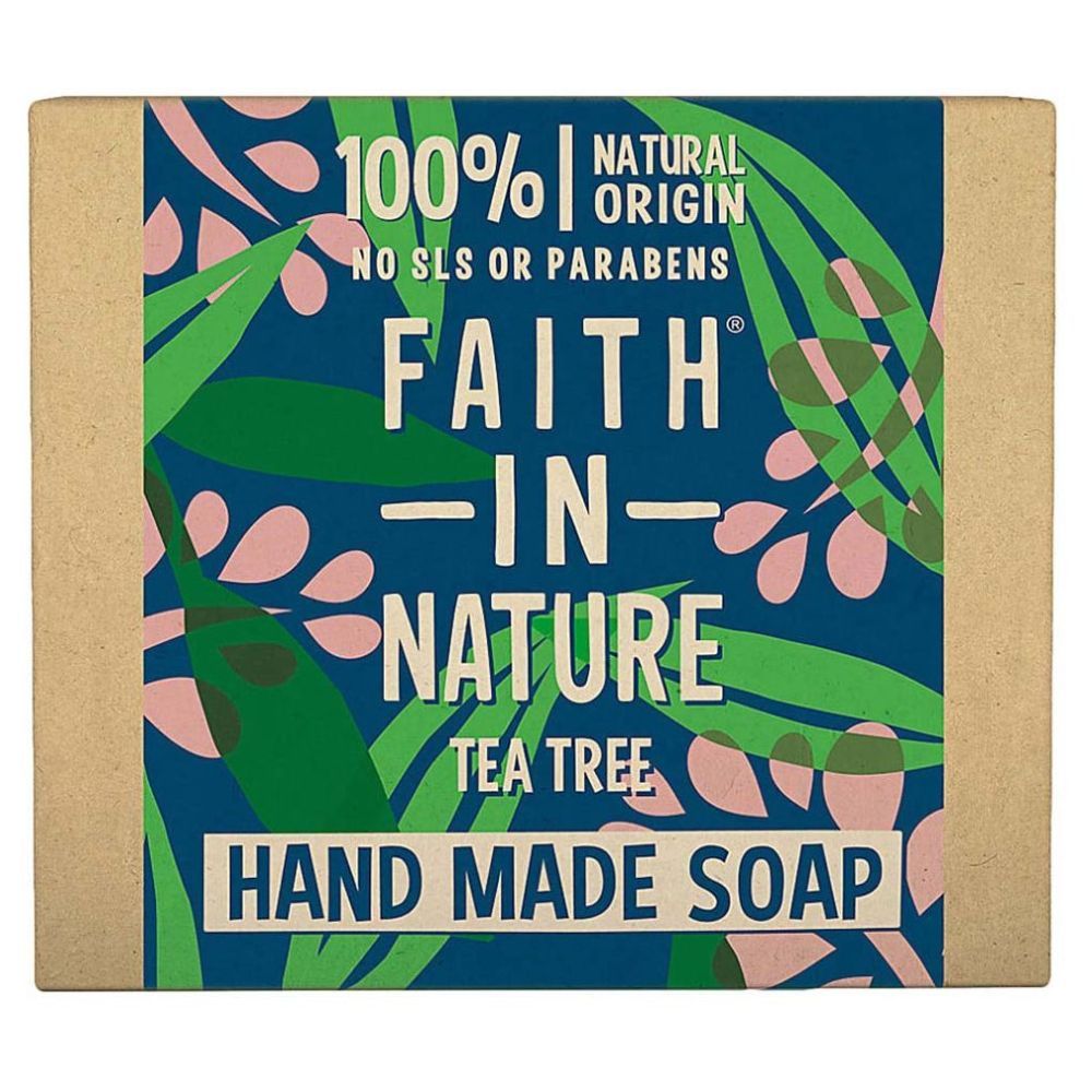 Faith In Nature Soap - Tea Tree 100gm