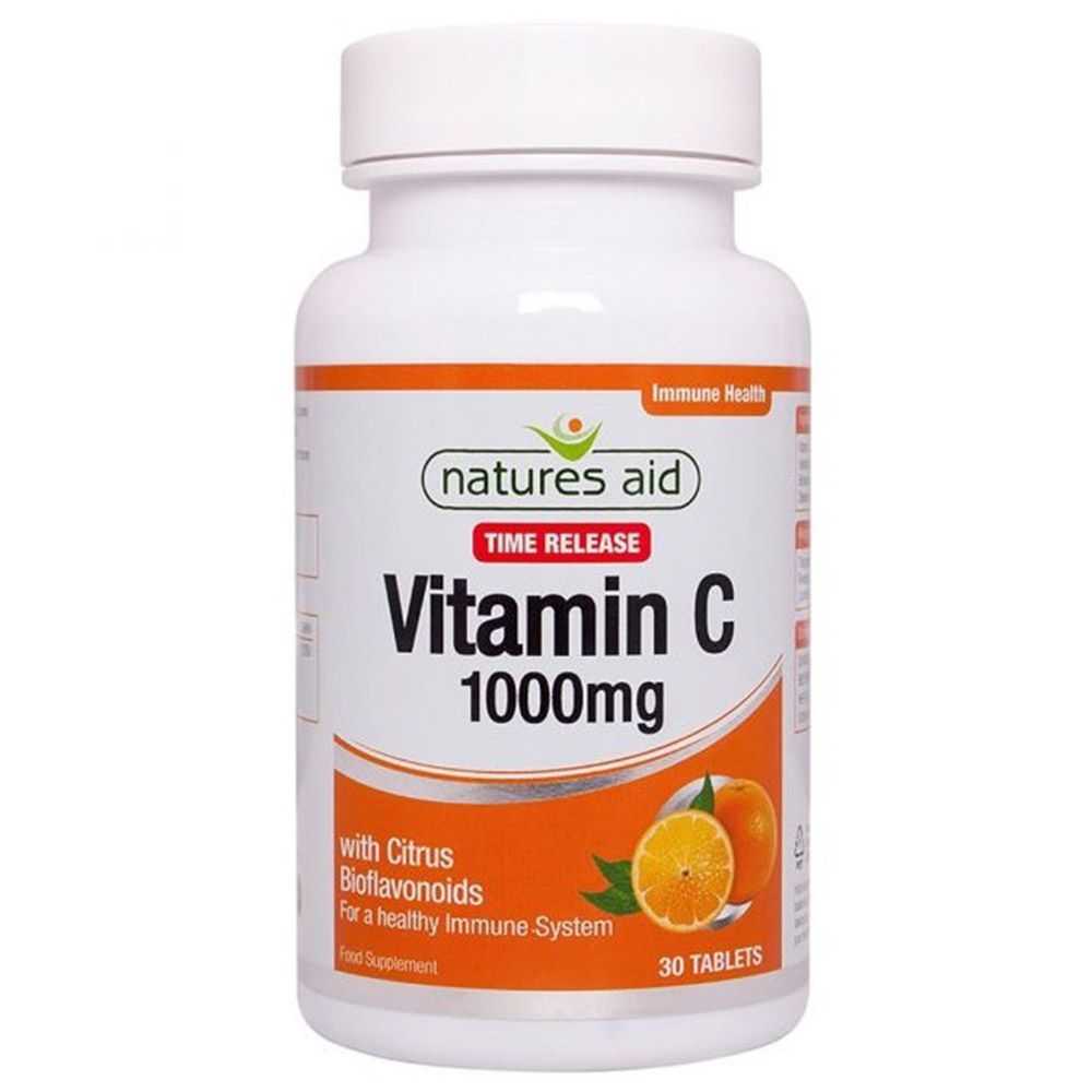 Natures Aid - Vitamin C 1000mg Time Release - 30 Tablets