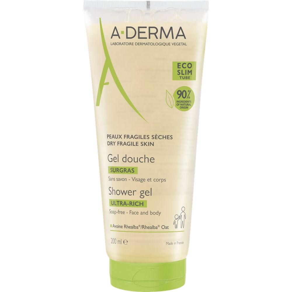 Aderma - Fragile Skin Ultra-Rich Shower Gel 200ml