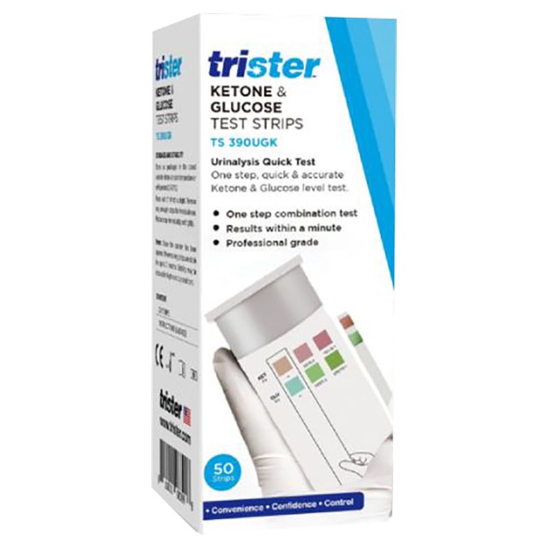 Trister - Ketone & Glucose Strip 50's-Urinalysis Quick Test