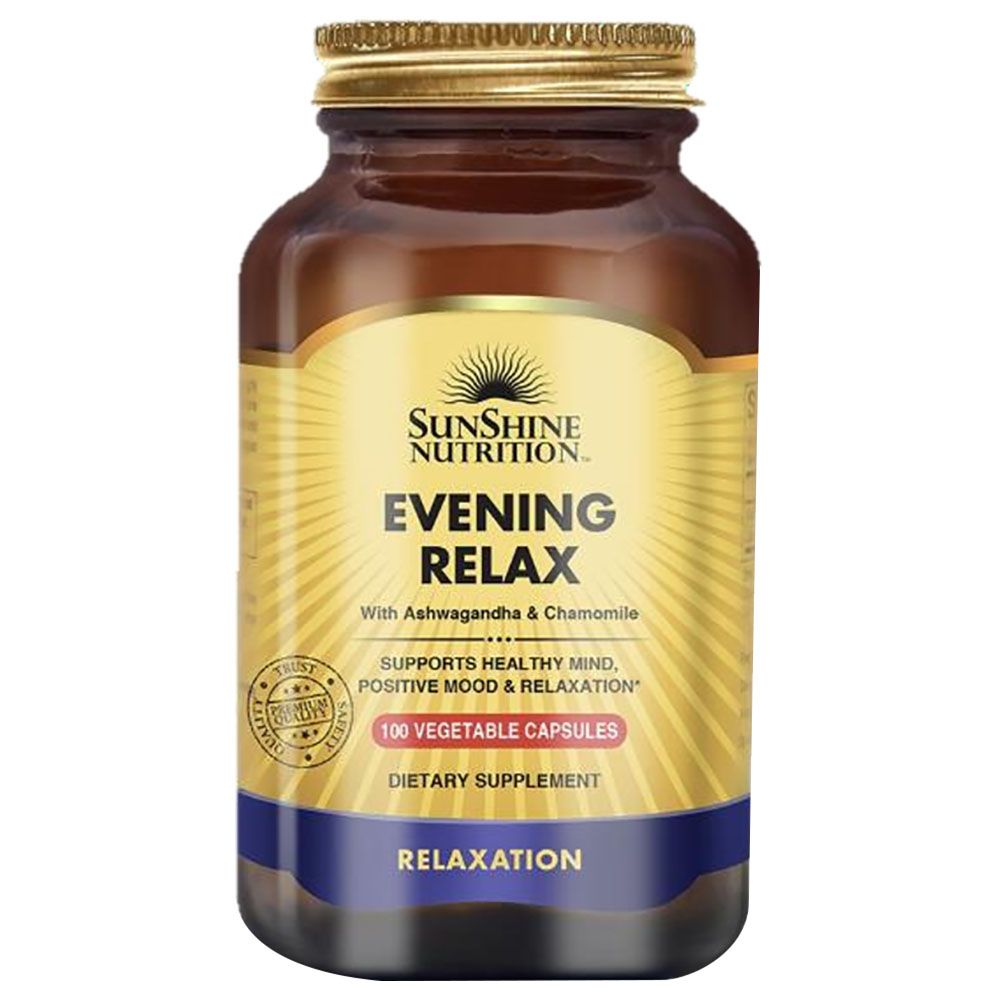 Sunshine Nutrition - Evening Relax 100 Vegicapsules