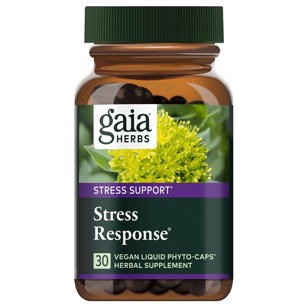 Gaia Herbs - Stress Response 30 Capsules 