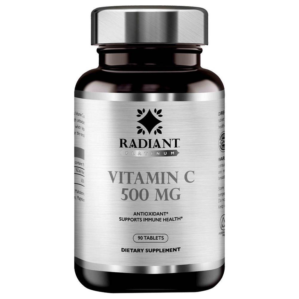 Radiant Platinum - Vitamin C 500Mg 90 Tablets