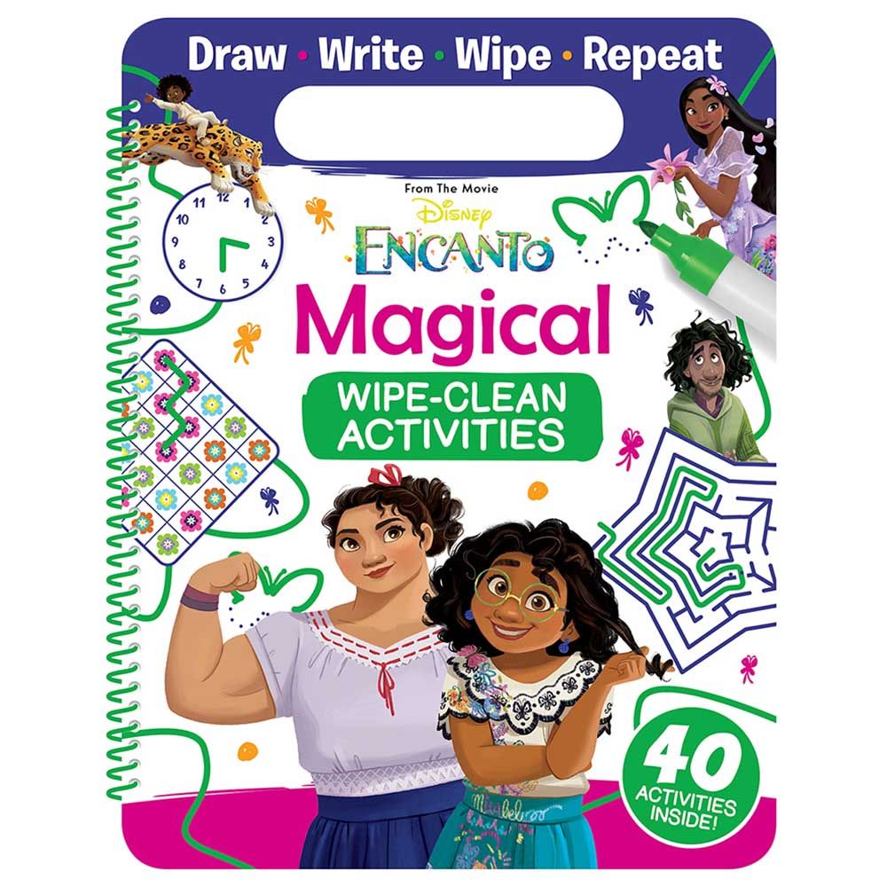 Disney Encanto Magical Wipe-Clean Activities Book