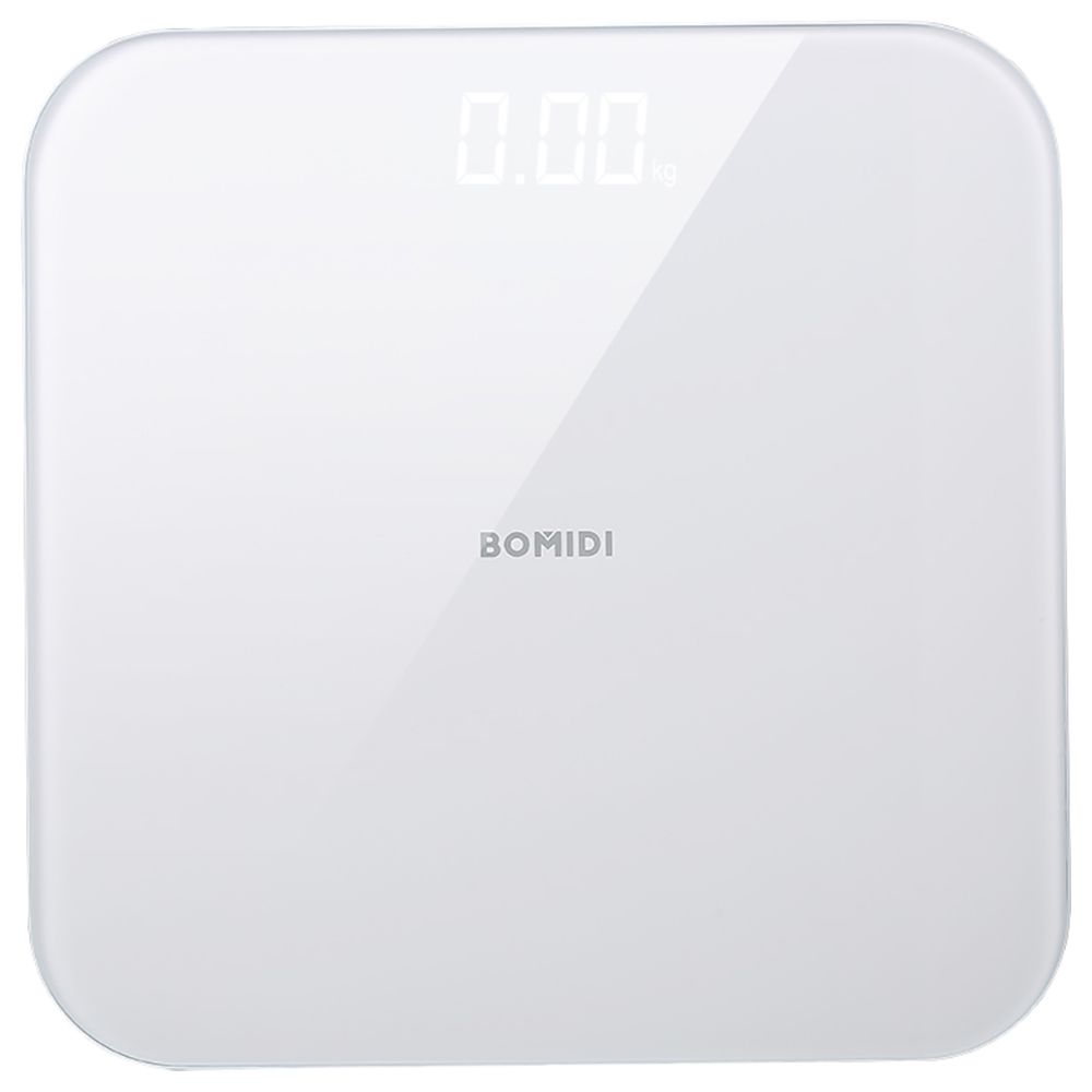 Bomidi - W1 Smart Body Weight Scaling LED Digital Scale - White