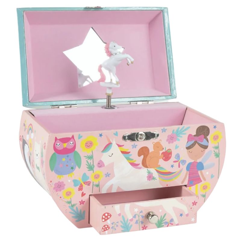 Floss & Rock - Rainbow Fairy Oval Jewellery Box