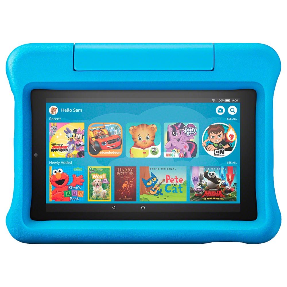 Amazon - Fire 7 Kids Tablet 16GB - Blue