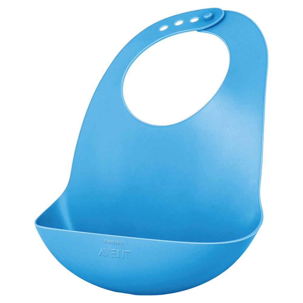 Phillips Avent Feeding Bib - Blue