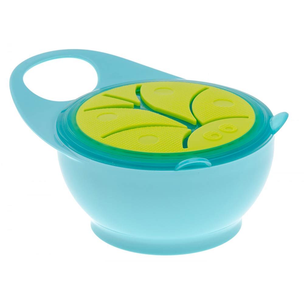 Brother Max - Easy-Hold Snack Pot Bowl - Blue/Green