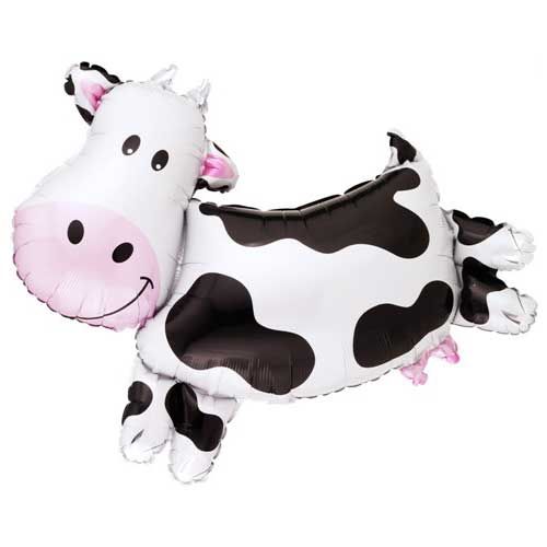 P35 Cow Foil Balloon 30 x 28"