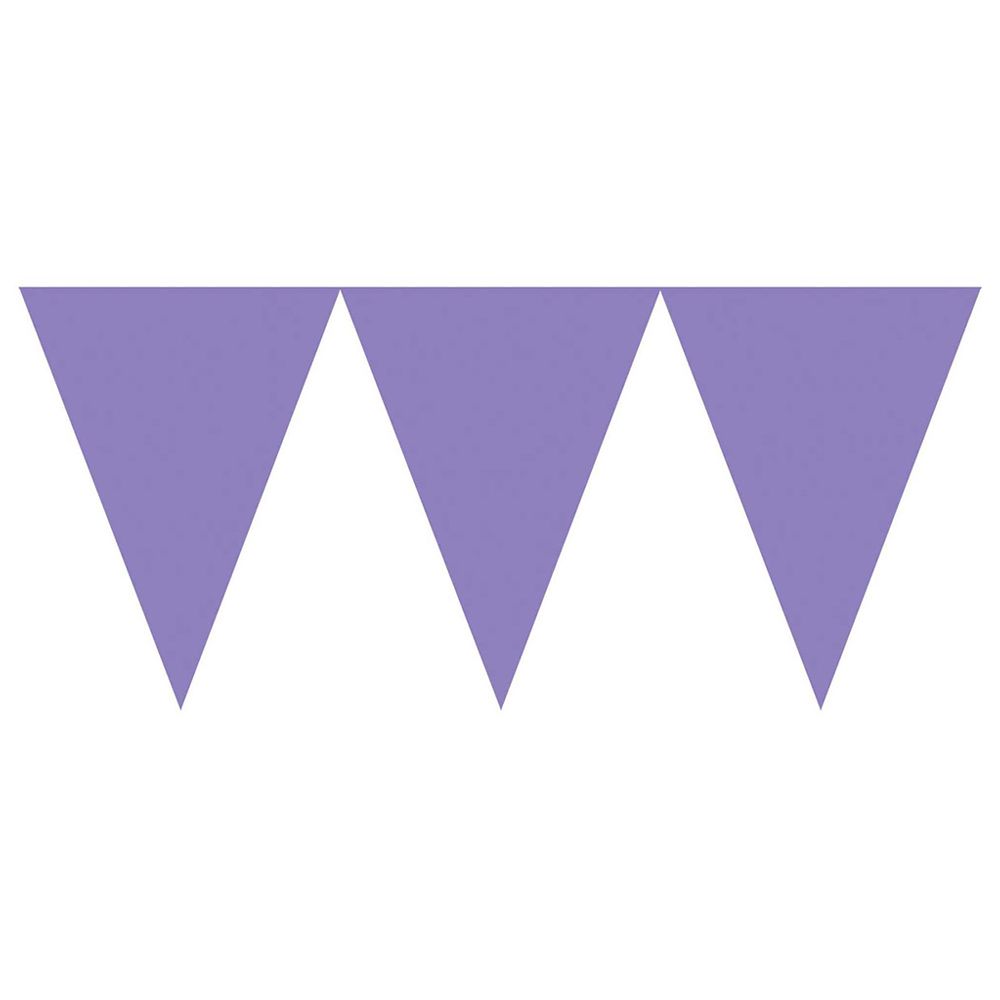 Amscan - Purple Pennant Banner