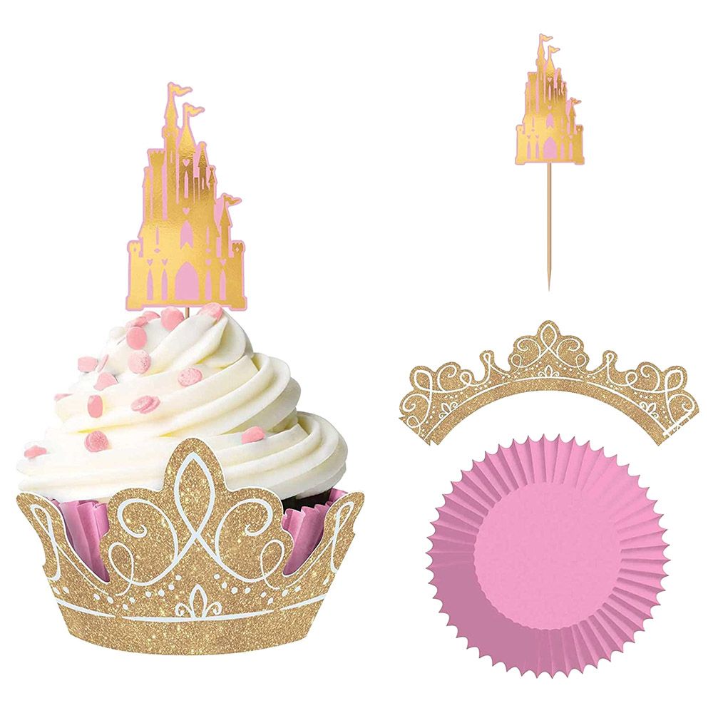 Once Upon A Time Cupcake Kit Paper 24Pcs